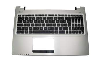 Asus K56CB Original Tastatur inkl. Topcase SLO (slowakisch) schwarz/silber