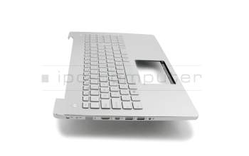 Asus N550JK Original Tastatur inkl. Topcase PO (portugiesisch) silber/silber mit Backlight