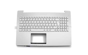 Asus N550LF Original Tastatur inkl. Topcase PO (portugiesisch) silber/silber mit Backlight