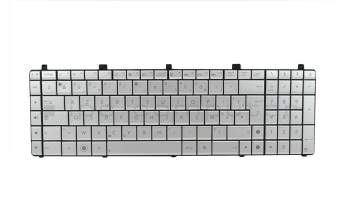 Asus N75SL Original Tastatur FR (französisch) silber