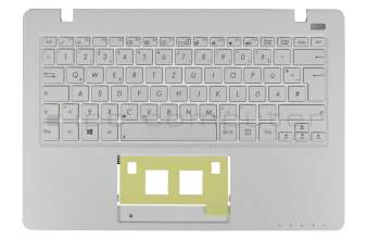 Asus R202CA Original Tastatur inkl. Topcase DE (deutsch) weiß/weiß