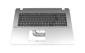 Asus R702UA Original Tastatur inkl. Topcase DE (deutsch) schwarz/grau