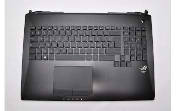 Asus ROG G750JS Original Tastatur inkl. Topcase FR (französisch) schwarz/schwarz mit Backlight