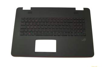 Asus ROG G771JM Original Tastatur inkl. Topcase DE (deutsch) schwarz/schwarz mit Backlight