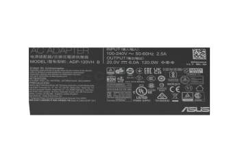 Asus ROG GL550JX Original Netzteil 120,0 Watt kantige Bauform