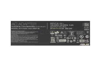 Asus ROG Strix G16 G615LM Original Netzteil 280,0 Watt normale Bauform