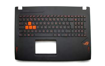 Asus ROG Strix GL502VS Original Tastatur inkl. Topcase DE (deutsch) schwarz/schwarz mit Backlight