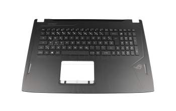 Asus ROG Strix GL702VI Original Tastatur inkl. Topcase DE (deutsch) schwarz/schwarz mit Backlight