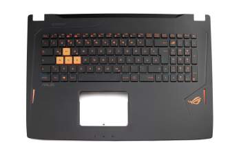 Asus ROG Strix GL702VM Original Tastatur inkl. Topcase DE (deutsch) schwarz/schwarz mit Backlight