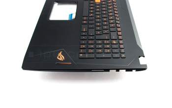 Asus ROG Strix GL702VM Original Tastatur inkl. Topcase DE (deutsch) schwarz/schwarz mit Backlight