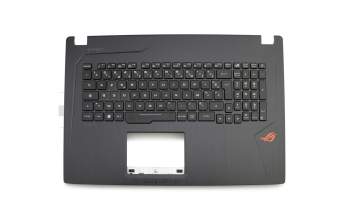 Asus ROG Strix GL753VD Original Tastatur inkl. Topcase FR (französisch) schwarz/schwarz mit Backlight RGB