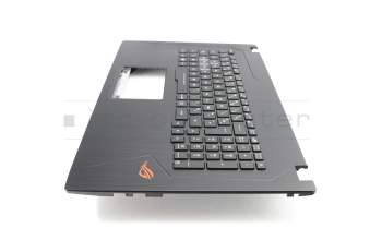 Asus ROG Strix GL753VE Original Tastatur inkl. Topcase FR (französisch) schwarz/schwarz mit Backlight RGB