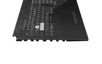 Asus ROG Strix SCAR II GL704GW Original Tastatur inkl. Topcase DE (deutsch) schwarz/schwarz mit Backlight