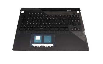 Asus ROG Strix Scar 17 G733QR Original Tastatur inkl. Topcase DE (deutsch) schwarz/schwarz mit Backlight