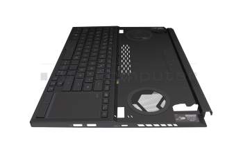 Asus ROG Zephyrus Duo 15 SE GX551QM Original Tastatur inkl. Topcase DE (deutsch) schwarz/schwarz mit Backlight