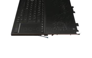 Asus ROG Zephyrus S GX531GXR Original Tastatur inkl. Topcase DE (deutsch) schwarz/schwarz mit Backlight
