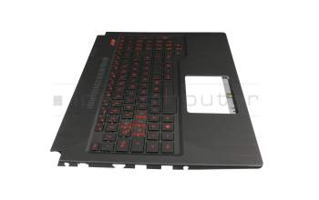 Asus TUF FX503VM Original Tastatur inkl. Topcase DE (deutsch) schwarz/schwarz mit Backlight