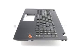 Asus TUF FX553VD Original Tastatur inkl. Topcase DE (deutsch) schwarz/schwarz mit Backlight