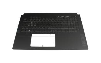 Asus TUF Gaming A17 FA707XV Original Tastatur inkl. Topcase DE (deutsch) grau/grau mit Backlight