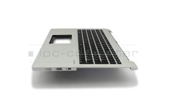 Asus Transformer Book Flip TP550LA Original Tastatur inkl. Topcase US (englisch) schwarz/silber