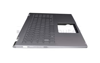 Asus UX562FA Original Tastatur inkl. Topcase DE (deutsch) silber/silber mit Backlight