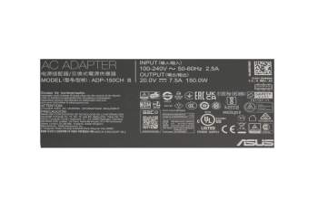 Asus V16 V3607VJ Original Netzteil 150,0 Watt normale Bauform