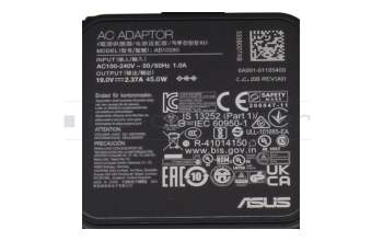 Asus VivoBook 14 P1400UA Original Netzteil 45 Watt