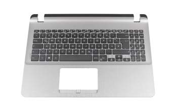 Asus VivoBook 15 X507MA Original Tastatur inkl. Topcase DE (deutsch) schwarz/silber