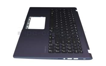 Asus VivoBook 15 X509DA Original Tastatur inkl. Topcase DE (deutsch) schwarz/blau mit Backlight