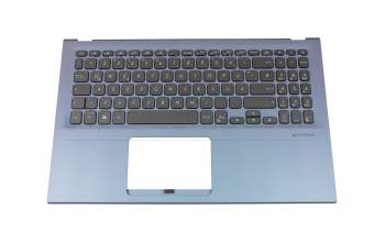 Asus VivoBook 15 X512DA Original Tastatur inkl. Topcase DE (deutsch) schwarz/blau
