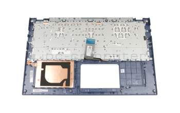 Asus VivoBook 15 X512DA Original Tastatur inkl. Topcase DE (deutsch) schwarz/blau