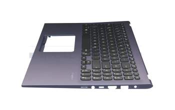 Asus VivoBook 15 X512DA Original Tastatur inkl. Topcase DE (deutsch) schwarz/blau