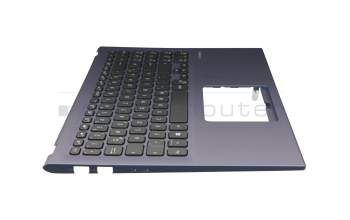 Asus VivoBook 15 X512DA Original Tastatur inkl. Topcase DE (deutsch) schwarz/blau