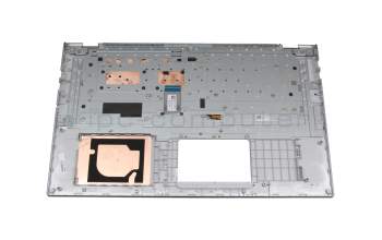 Asus VivoBook 17 X712EA Original Tastatur inkl. Topcase DE (deutsch) silber/silber mit Backlight