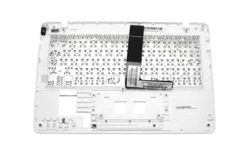 Asus VivoBook F200CA Original Tastatur inkl. Topcase FR (französisch) weiß/weiß