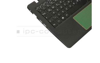 Asus VivoBook F200MA Original Tastatur inkl. Topcase DE (deutsch) schwarz/schwarz