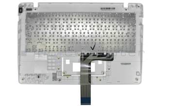 Asus VivoBook F200MA Original Tastatur inkl. Topcase DE (deutsch) weiß/weiß