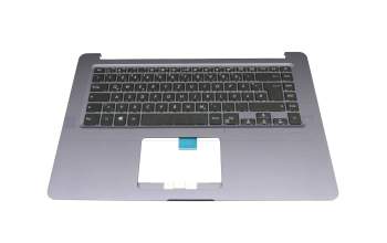 Asus VivoBook R520UF Original Tastatur inkl. Topcase DE (deutsch) schwarz/anthrazit