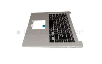 Asus VivoBook R520UF Original Tastatur inkl. Topcase DE (deutsch) schwarz/silber mit Backlight