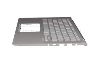 Asus VivoBook S14 S430FN Original Tastatur inkl. Topcase DE (deutsch) silber/silber mit Backlight