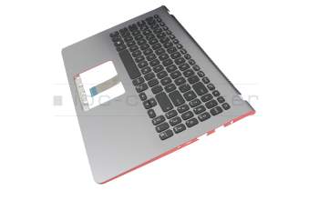 Asus VivoBook S15 S530FN Original Tastatur inkl. Topcase DE (deutsch) schwarz/silber mit Backlight