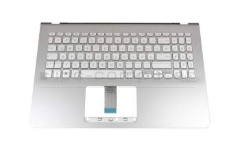 Asus VivoBook S15 S530FN Original Tastatur inkl. Topcase DE (deutsch) silber/silber mit Backlight