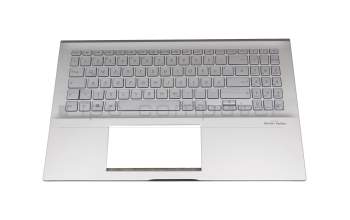 Asus VivoBook S15 S532FA Original Tastatur inkl. Topcase DE (deutsch) silber/silber mit Backlight