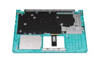 Asus VivoBook S15 X530FA Original Tastatur inkl. Topcase DE (deutsch) schwarz/türkis mit Backlight