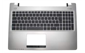 Asus VivoBook S550CA Original Tastatur inkl. Topcase DE (deutsch) schwarz/silber