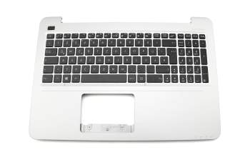 Asus VivoBook X556UA Original Tastatur inkl. Topcase DE (deutsch) schwarz/silber