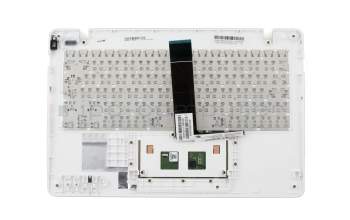 Asus X200MA Original Tastatur inkl. Topcase DE (deutsch) weiß/weiß