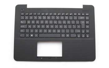 Asus X455 Original Tastatur inkl. Topcase UK (englisch) schwarz/schwarz