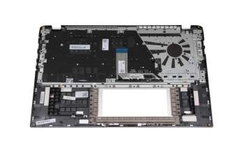 Asus X532FA Original Tastatur inkl. Topcase DE (deutsch) silber/silber mit Backlight