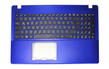 Asus X550VC Original Tastatur inkl. Topcase DE (deutsch) schwarz/blau